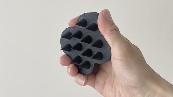 スカルプブラシ 黒 グレー スカルプD ネクストプラス スタイルエレブラシマイベスト月間アワード