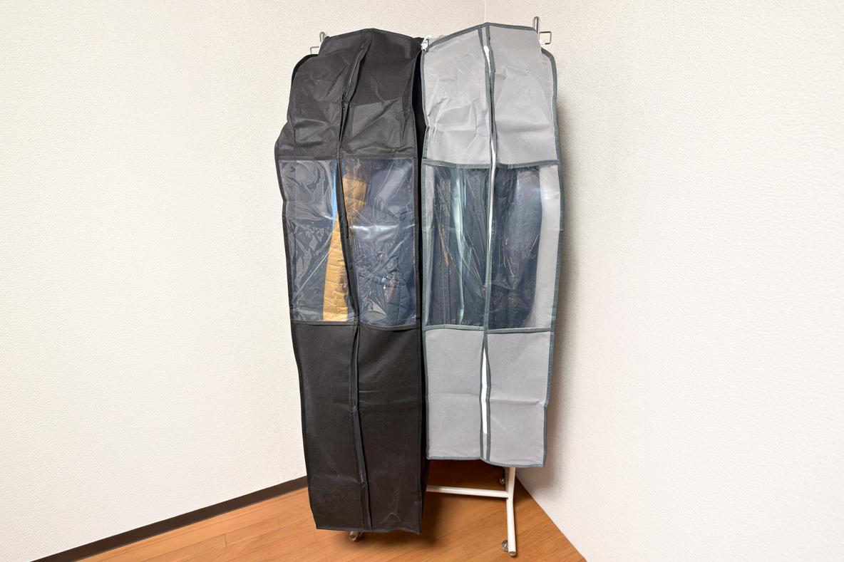 アストロの「衣類カバー」が衣替えの救世主！ かさばる服も、ハンガー