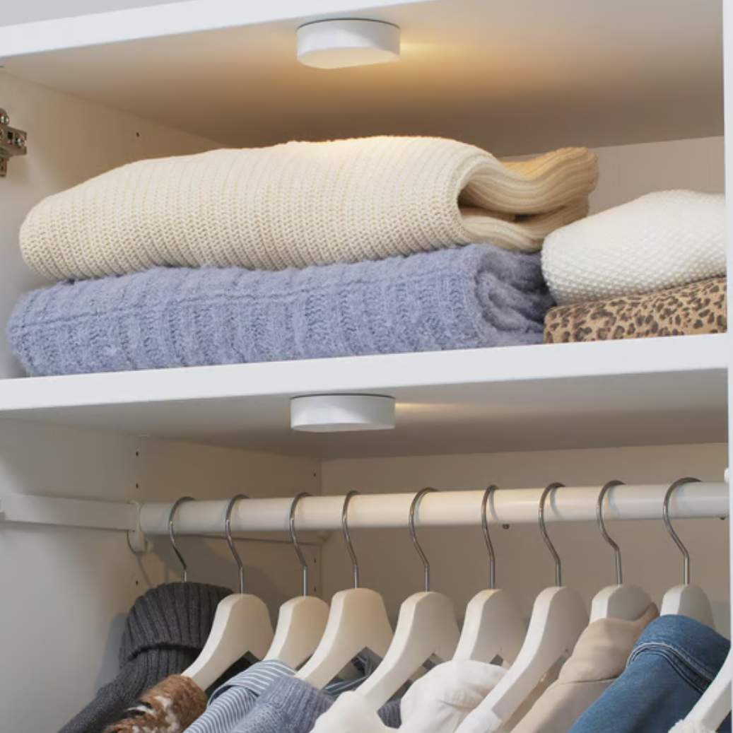 IKEA「GÖMPYSSLING イェムピッスリング」をクローゼットに設置したところ