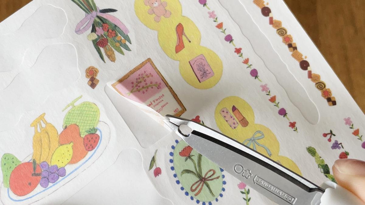 サンスター文具「スティッキールはさみ　TSUMAMUNO（ツマムノ）」