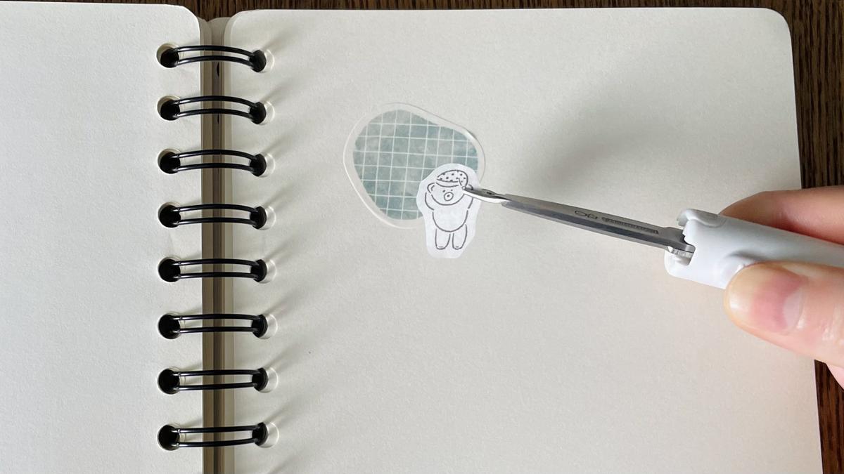 サンスター文具「スティッキールはさみ　TSUMAMUNO（ツマムノ）」