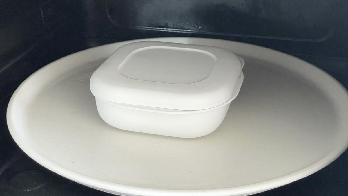 ニトリ「極 冷凍ごはん容器 2個入り・W」