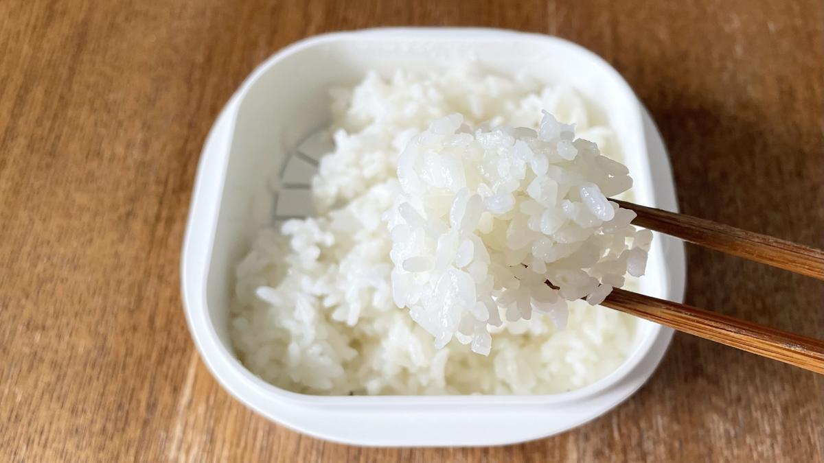 ニトリ「極 冷凍ごはん容器 2個入り・W」