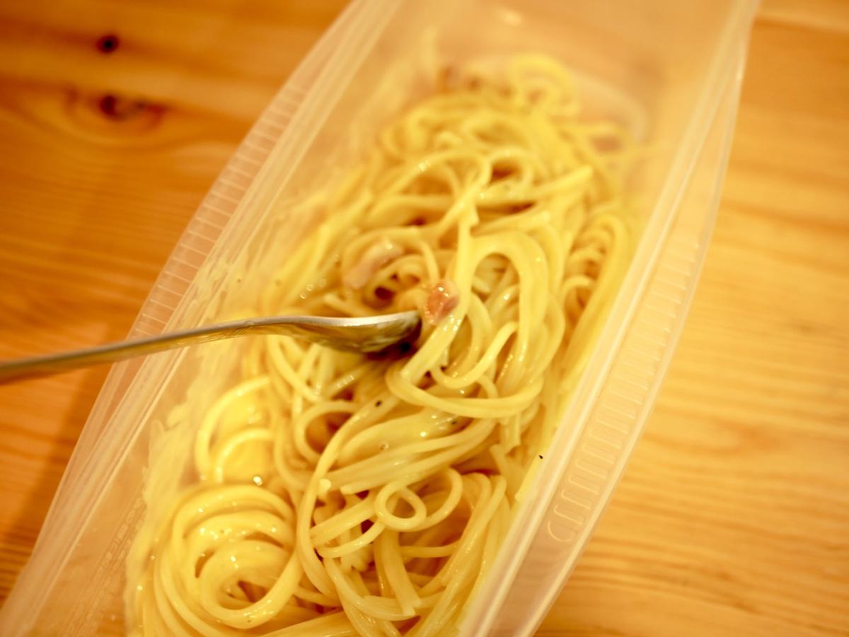 エビス絶品レンジでパスタ