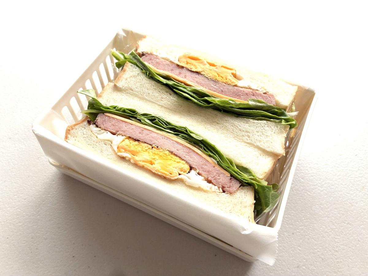 セリア「サンドイッチケース」