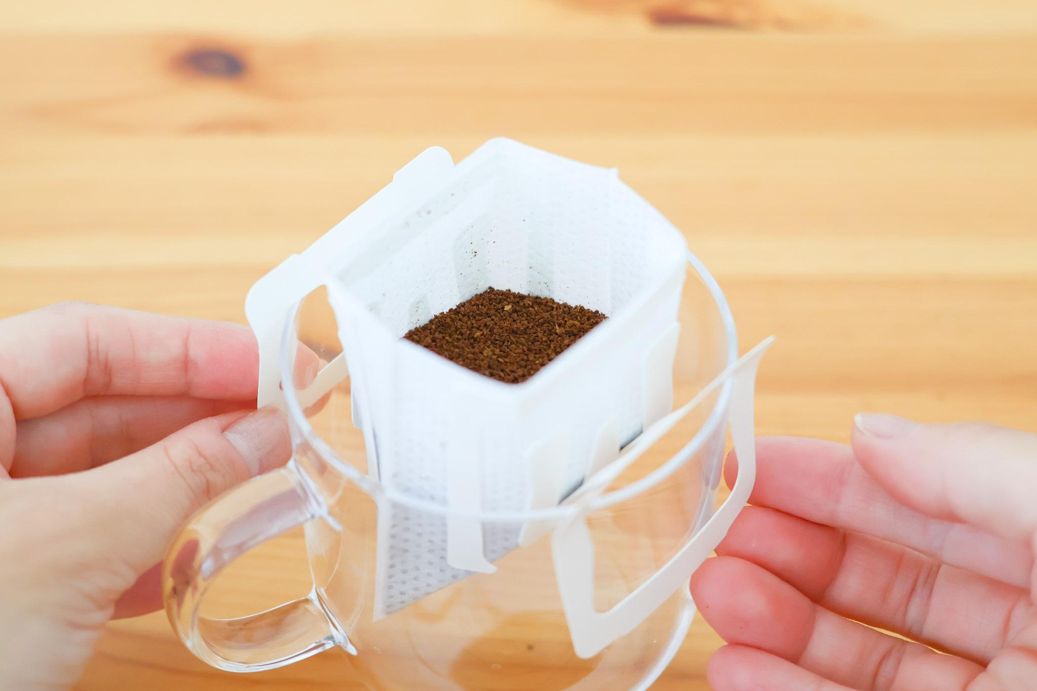 Mamey Life ハンドドリップコーヒーポット、セット、フィルターカップ Holzklotzのハンドドリップコーヒーセット（コーヒースタンド