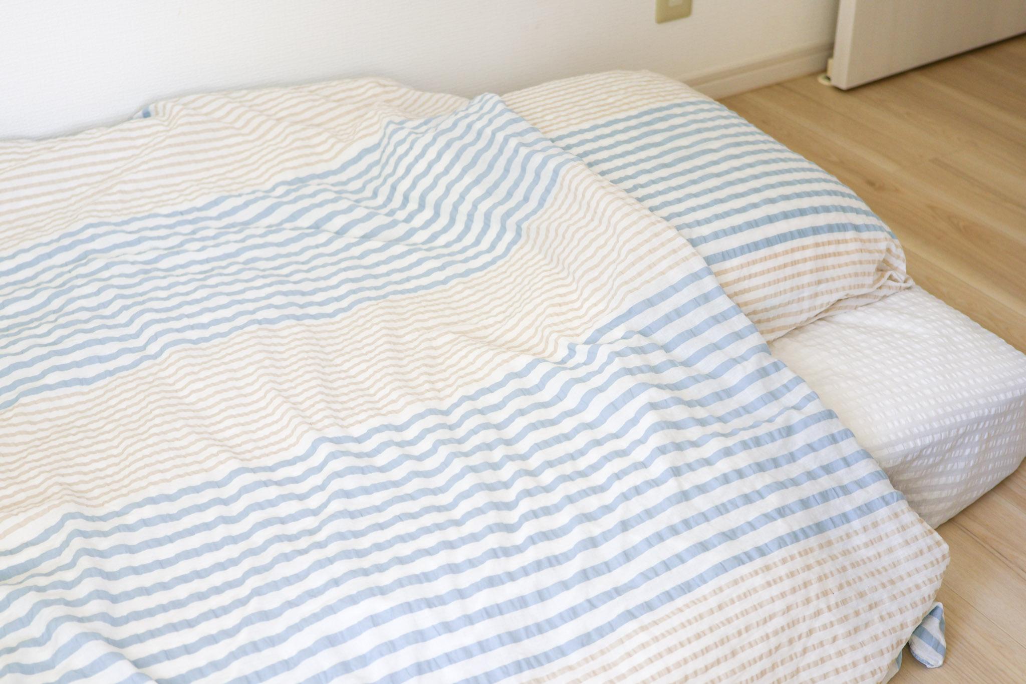 無印良品の「接触冷感の寝具」が気持ちよすぎる。すべすべ＆なめらかな