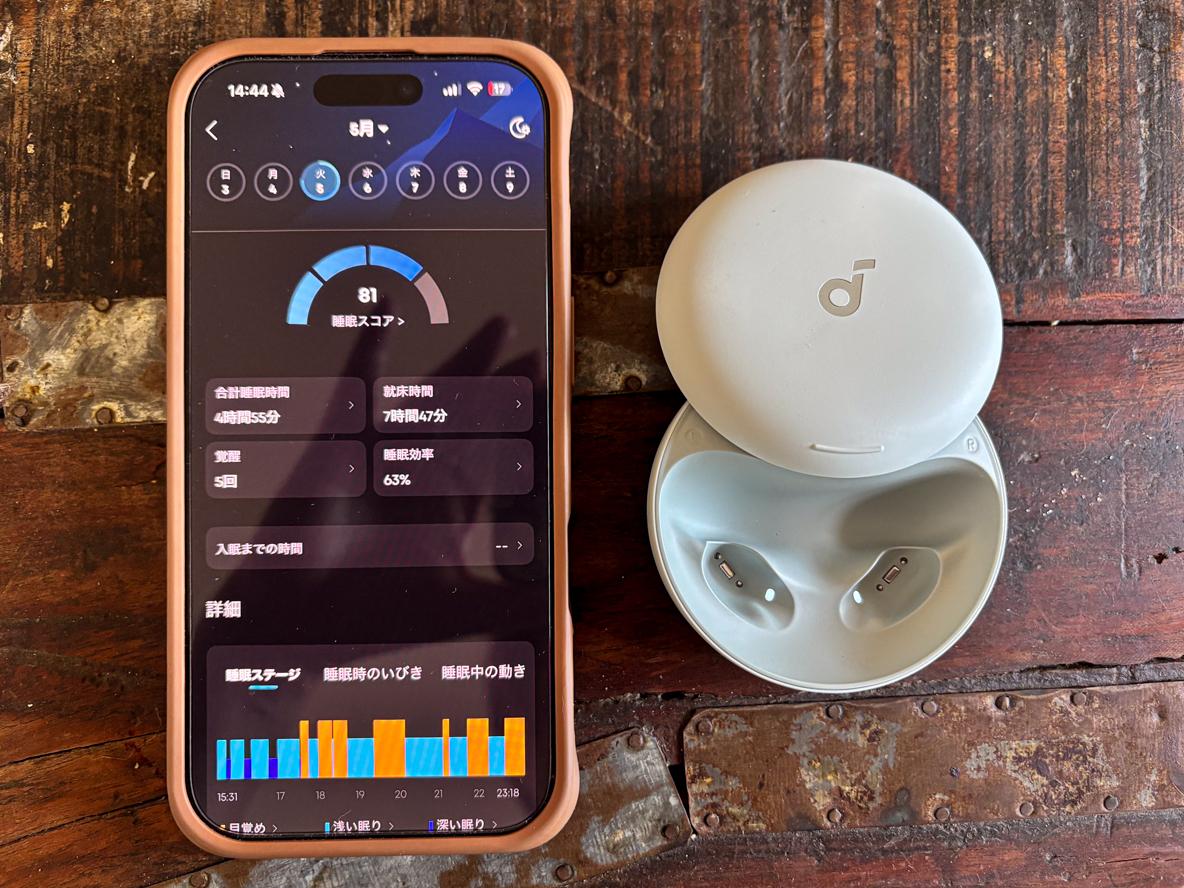 Ankerの「Soundcore Sleep A30」で、10日間の夫婦旅行も毎晩ぐっすり