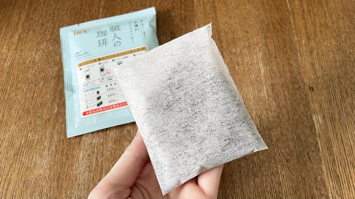 「UCC 職人の珈琲 コーヒーバッグ 水淹れアイスコーヒー 12袋」