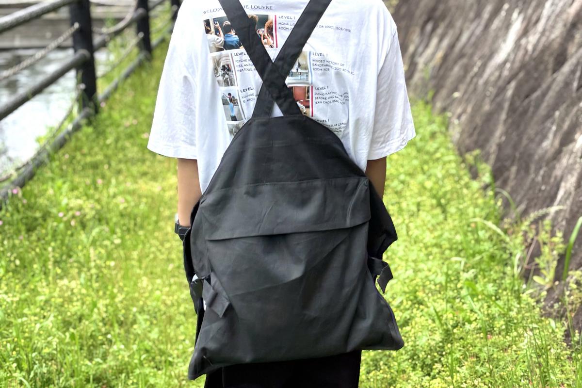 無印アウトドアエプロン背面