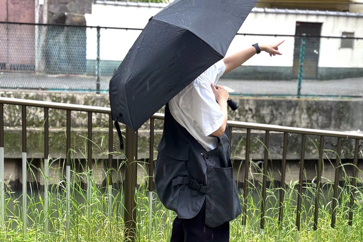 無印エプロン傘画像