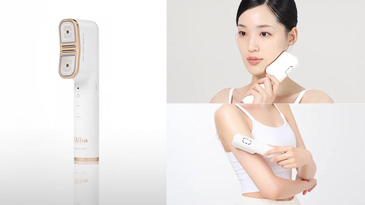 顔も体も使えちゃう、d'Albaの美顔器が40％オフ！ 老け見えに震える
