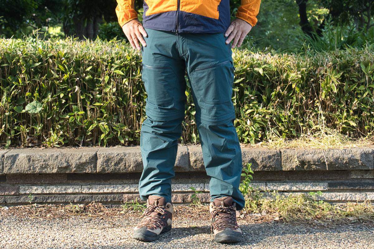 ワークマン「イナレム(R)プレミアムUVエアー2WAYクライミングパンツ」