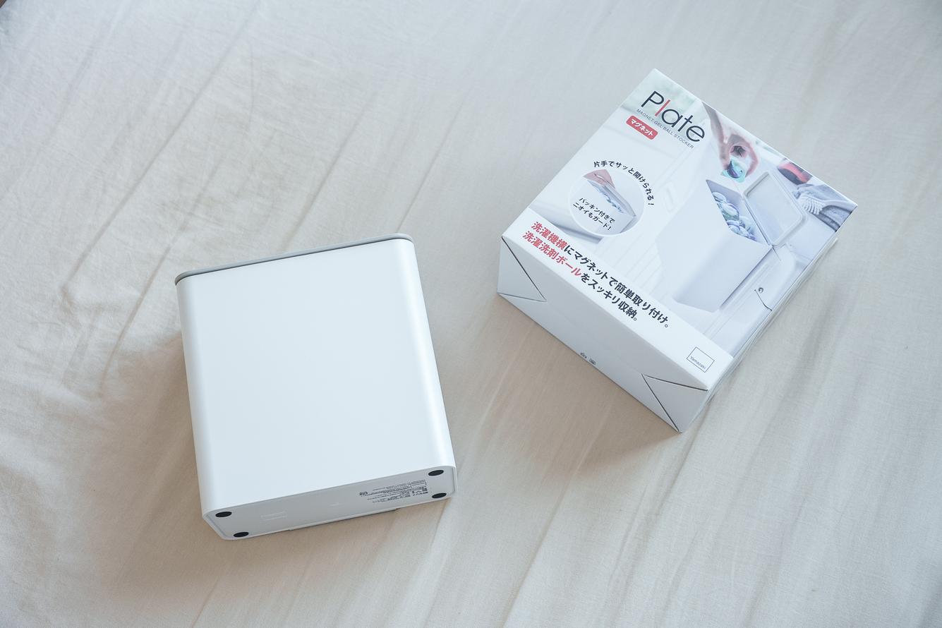 山崎実業の「マグネット洗濯洗剤ボールストッカー 」を3年使って買い増