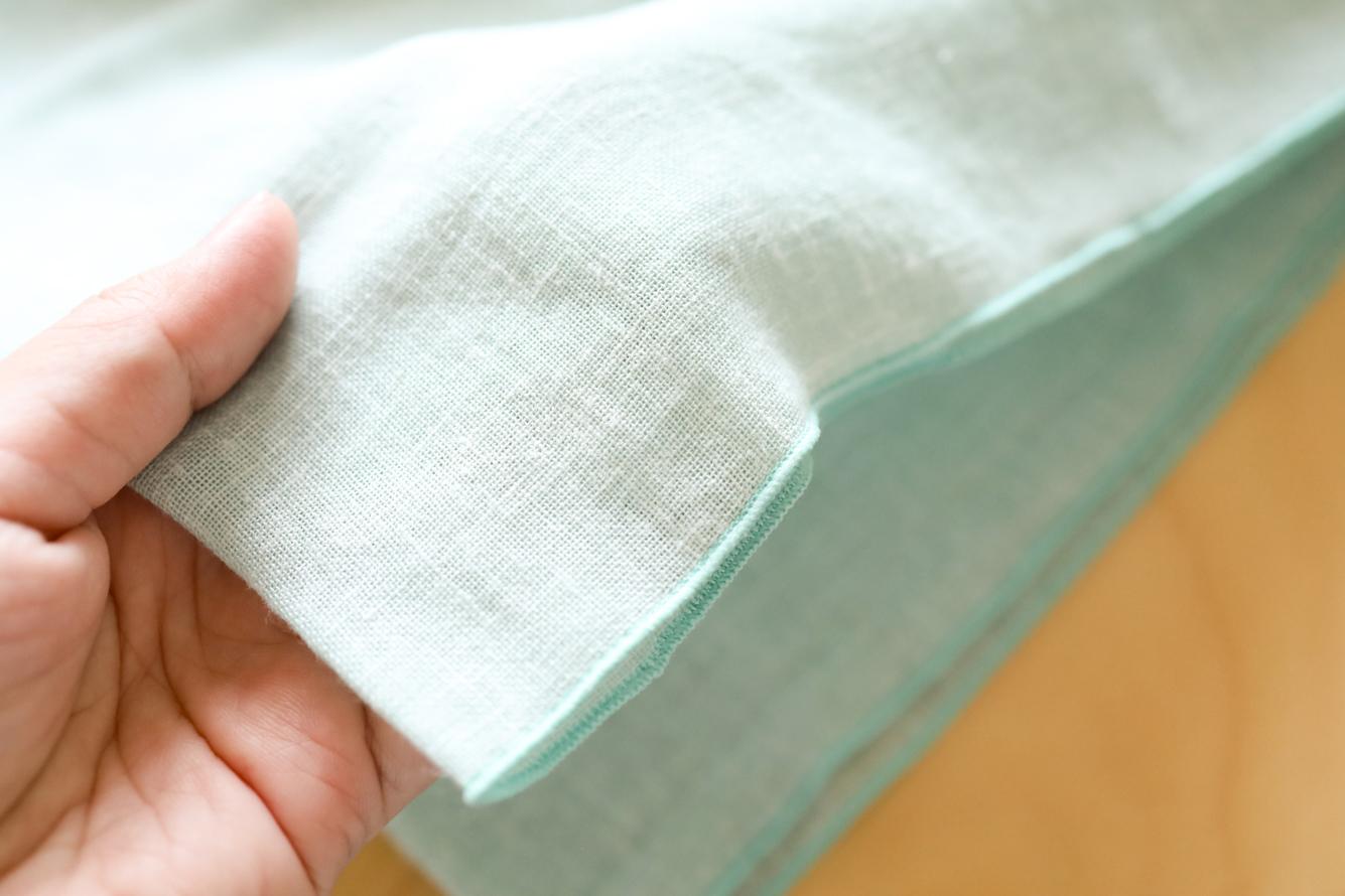 ieno textileのマルチクロスをカーテンに。引越し時の買い替え悩みが