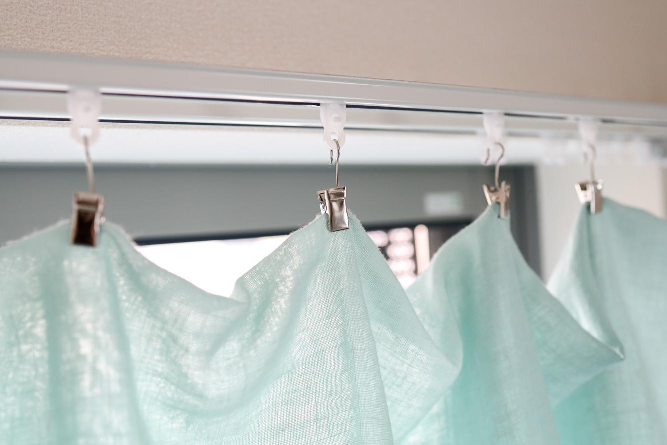 ieno textileのマルチクロスをカーテンに。引越し時の買い替え悩みが