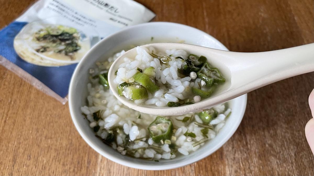 無印良品「冷やし茶漬け」