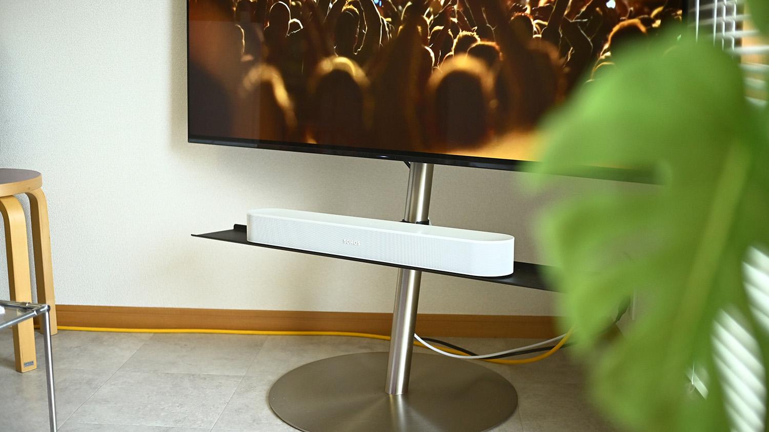 大画面テレビ、実はもったいないことになってるかも。Sonosのサウンド