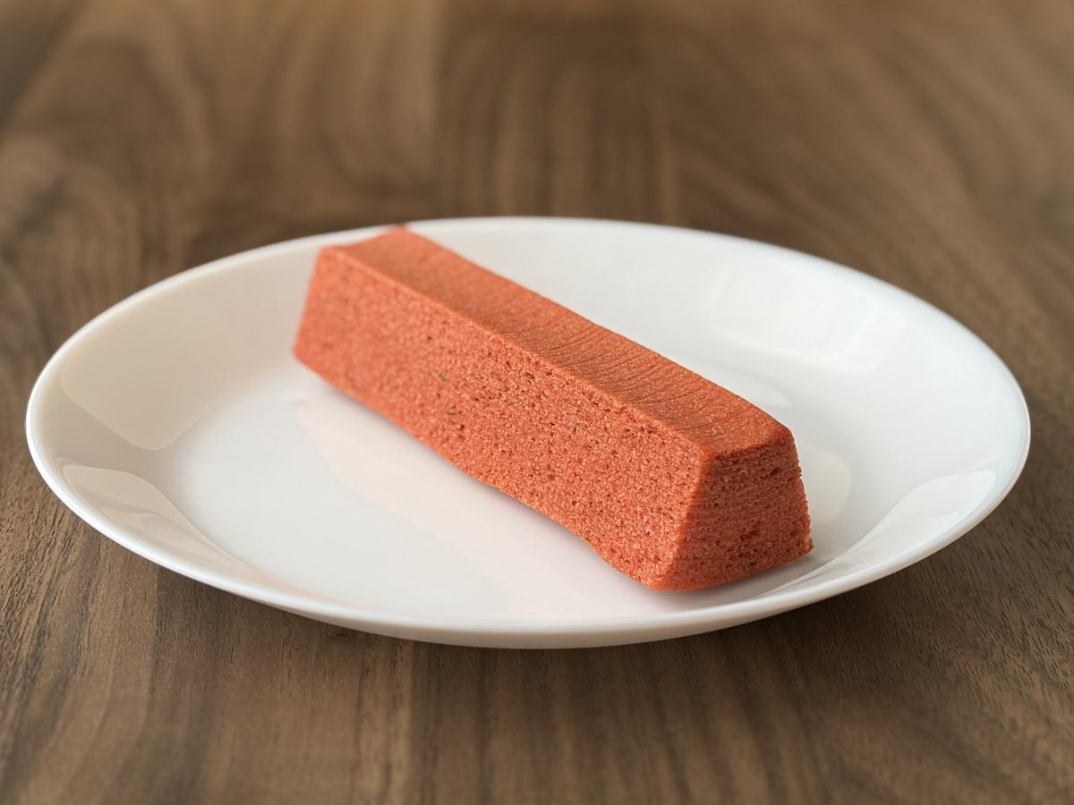 無印良品「食物繊維がとれるバウム トマト&バジル」開封後