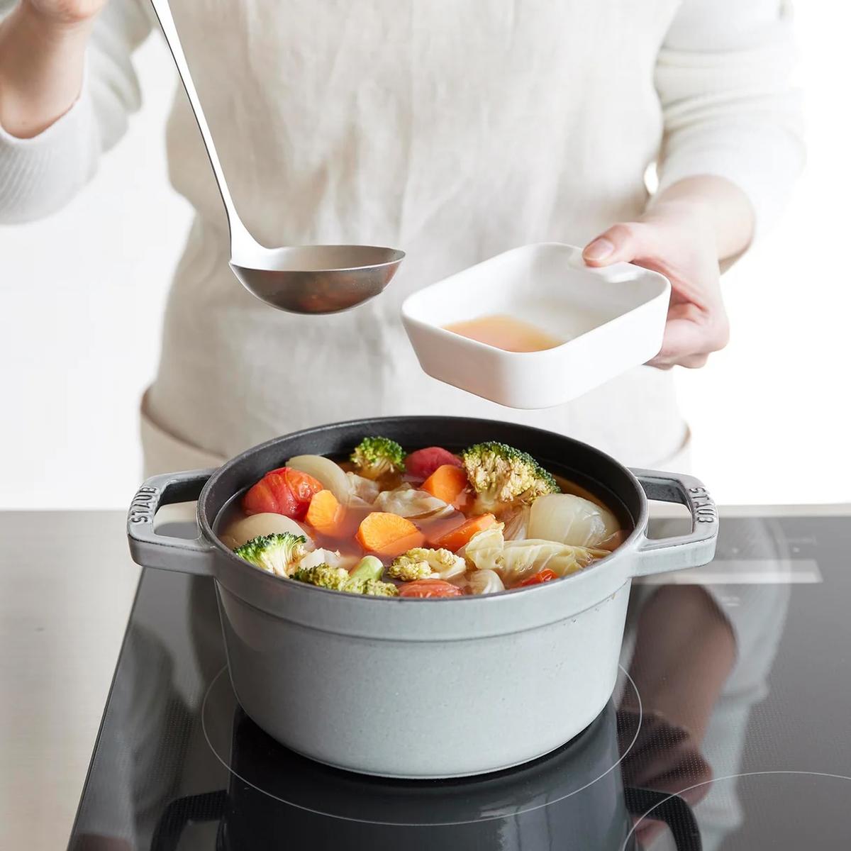 山崎実業 陶器 お玉スタンド タワー