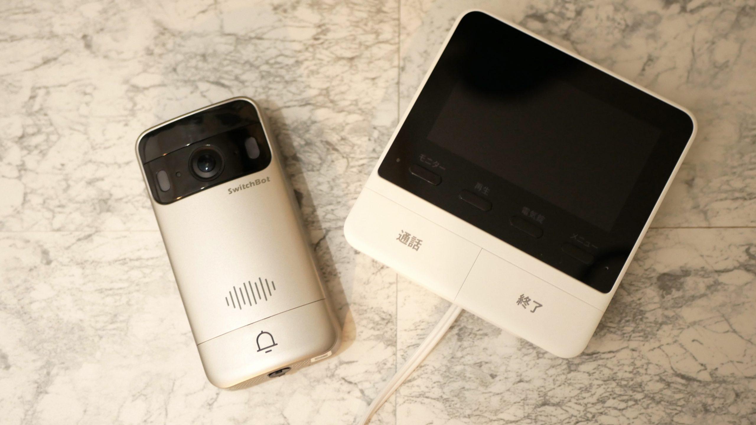 取り付けもカンタン！ SwitchBotの「スマートテレビドアホン」を設置し