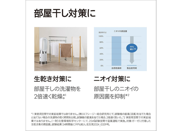 夏本番の前にもう暑い。送風も空気清浄もできるダイソンが狙い目だな
