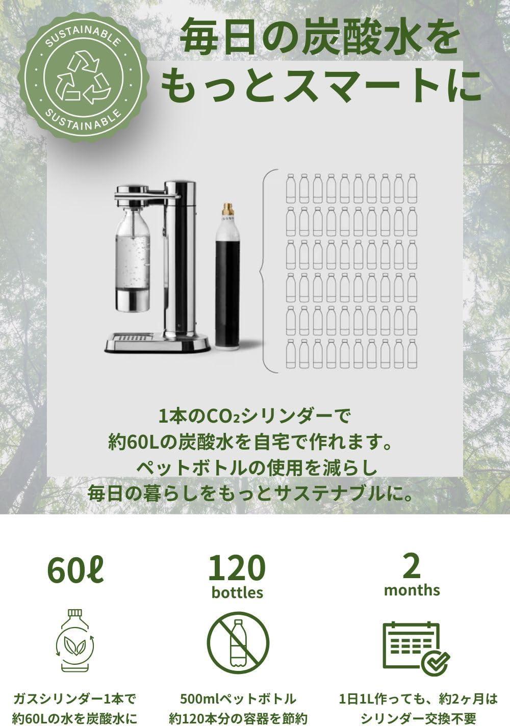 炭酸水メーカー「アールケ カーボネーター 3」をお得に買うチャンス
