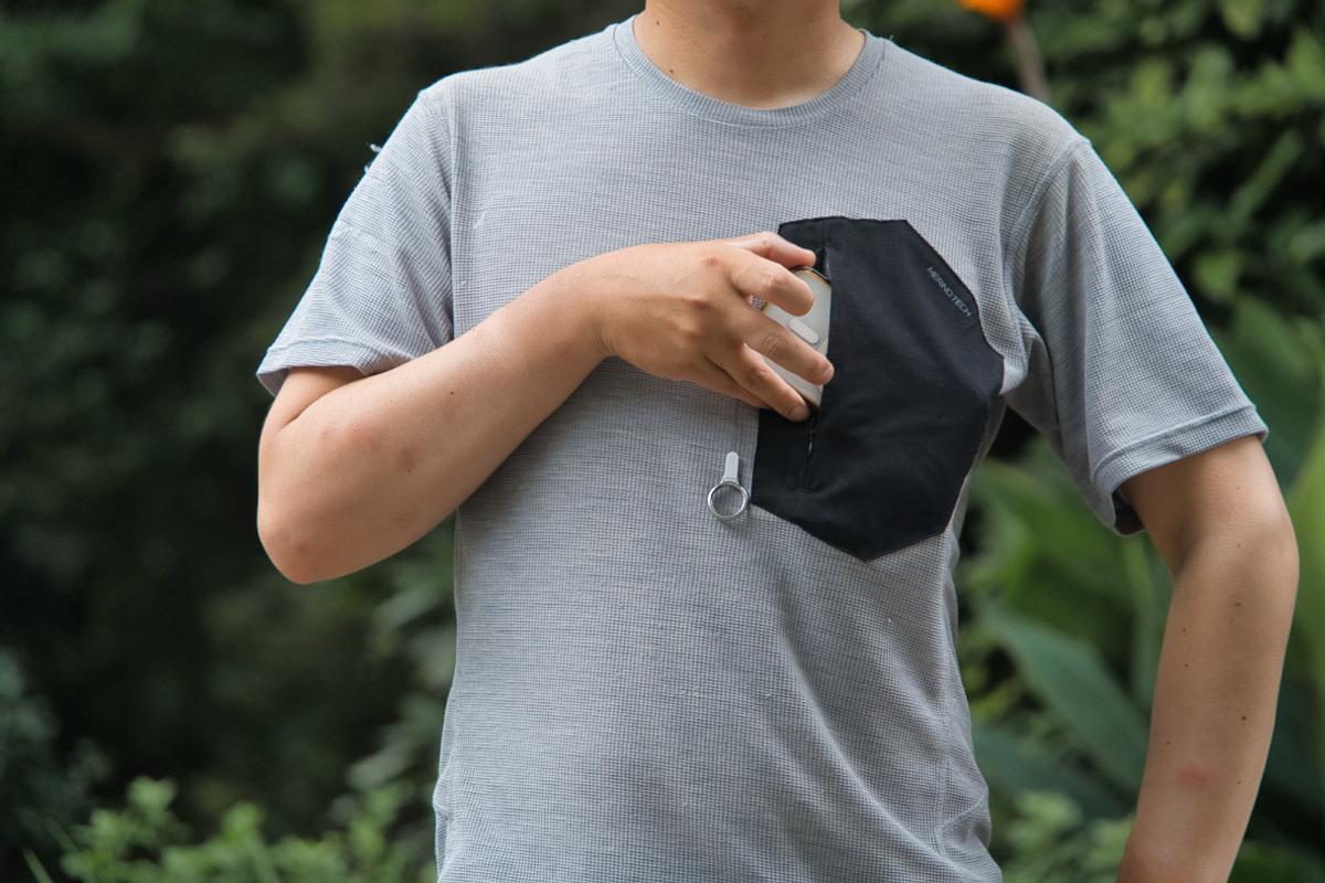 ワークマン「メリノテック クールアクティブインサレーション半袖Tシャツ」