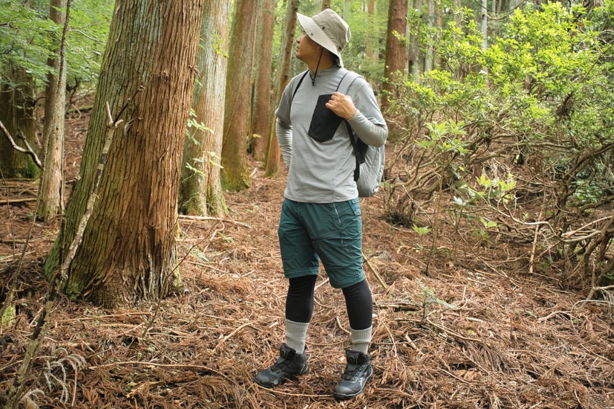 ワークマン「メリノテック クールアクティブインサレーション半袖Tシャツ」