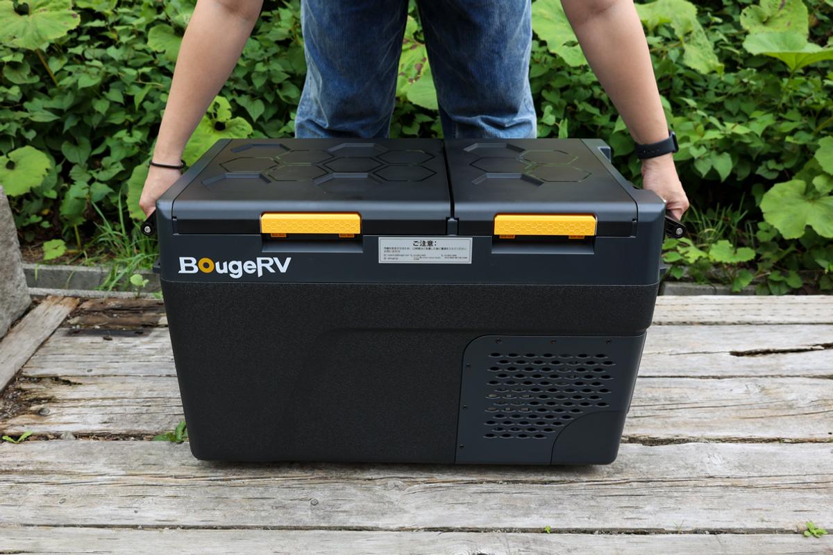 BougeRVの「CRD2 V2.0 40L ポータブル冷蔵庫(専用バッテリー付属)」