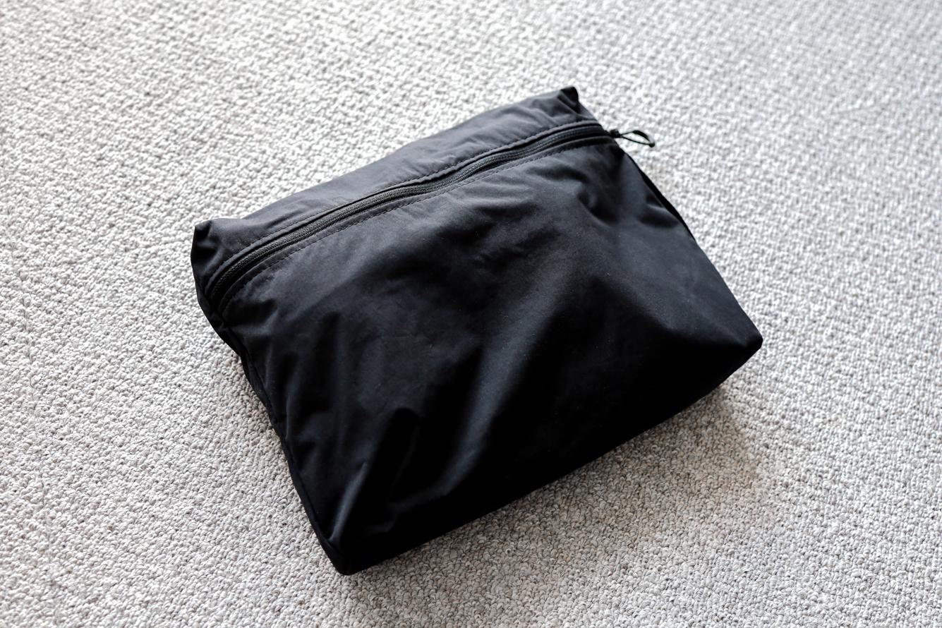 無印良品の「再生ナイロンたためるボストンバッグ」は旅行や帰省のお