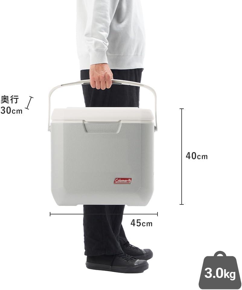 3日間冷たさキープ」が頼もしい。チェア＆テーブルにもなるコールマン