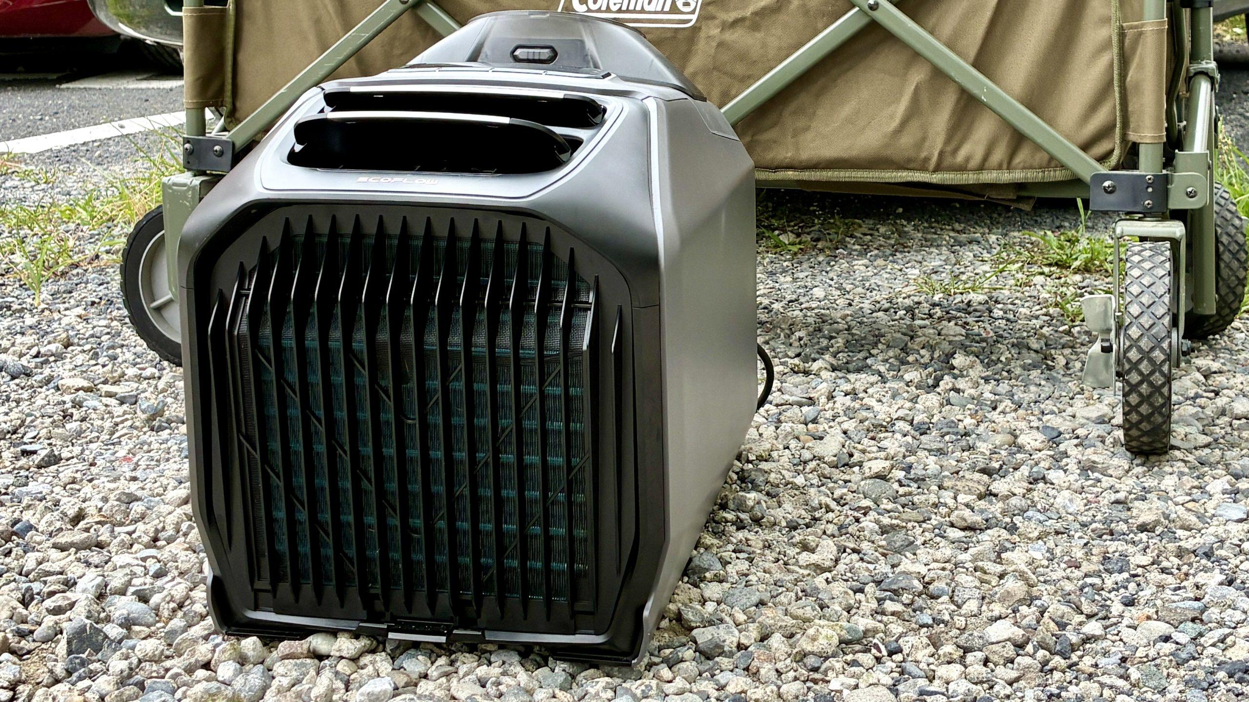 エコフローのWAVE 3を42℃の車内と真夏のキャンプで使ってみた | ROOMIE