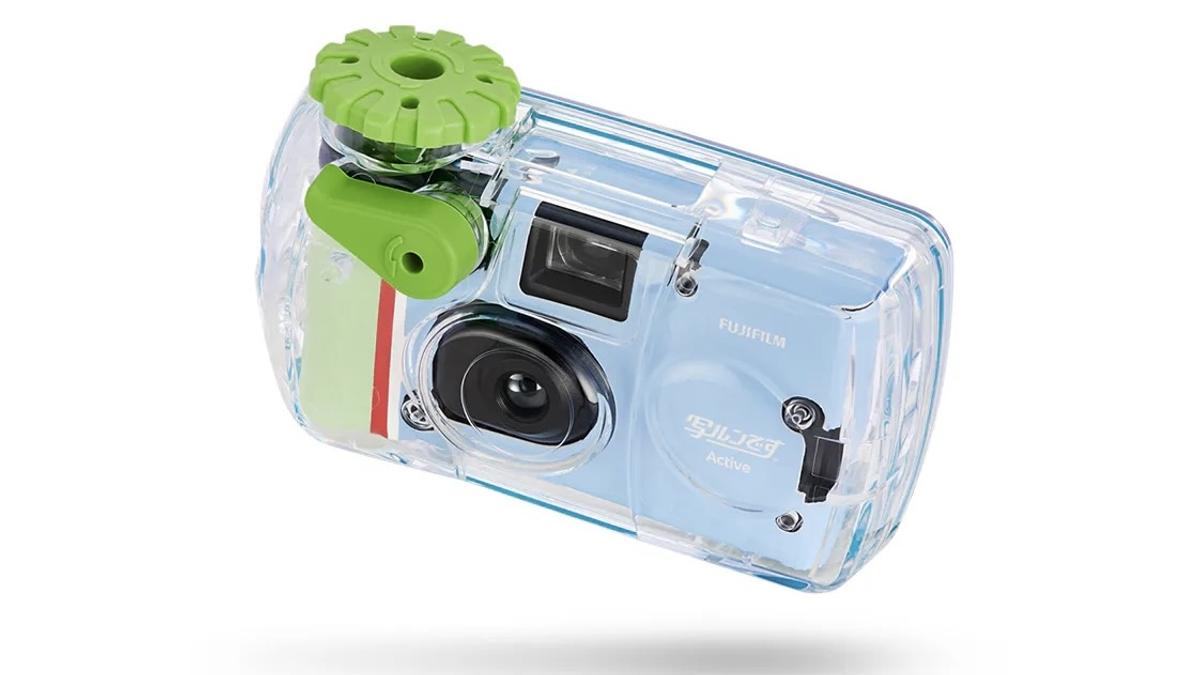 写ルンですActiveを斜め上から写した写真