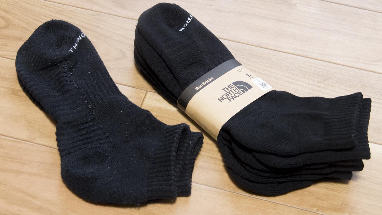 THE NORTH FACE 靴下（現在着用中） ノースフェイスの「セットソックス」を買ってから季節を問わず1番履い