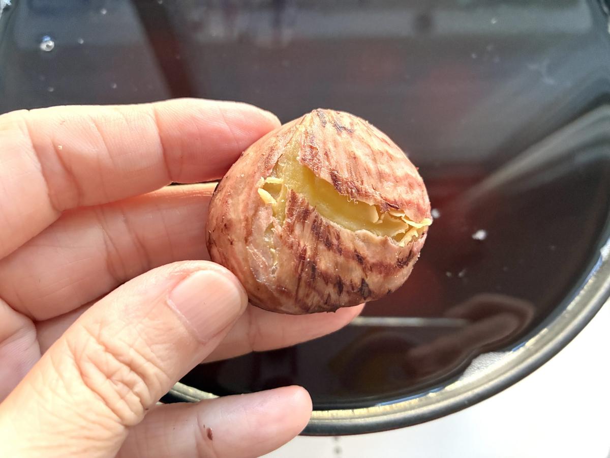 栗の渋皮煮　レシピ