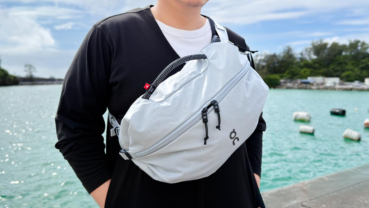 soul sling onbuhimo おんぶ紐 ソウルスリング 旅の街歩きにはOnの「スリングパック」がちょうどいい。リュックを持た