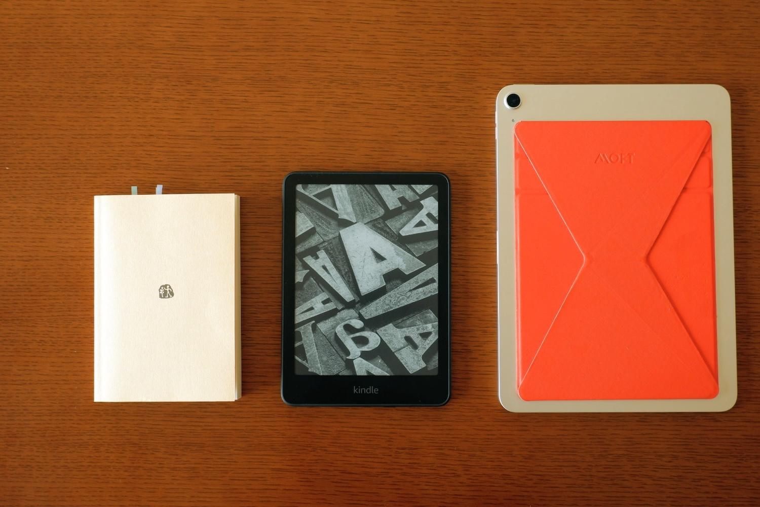 iPadも紙の本もあるけれど…。「Kindle Paperwhite」を約1年使って