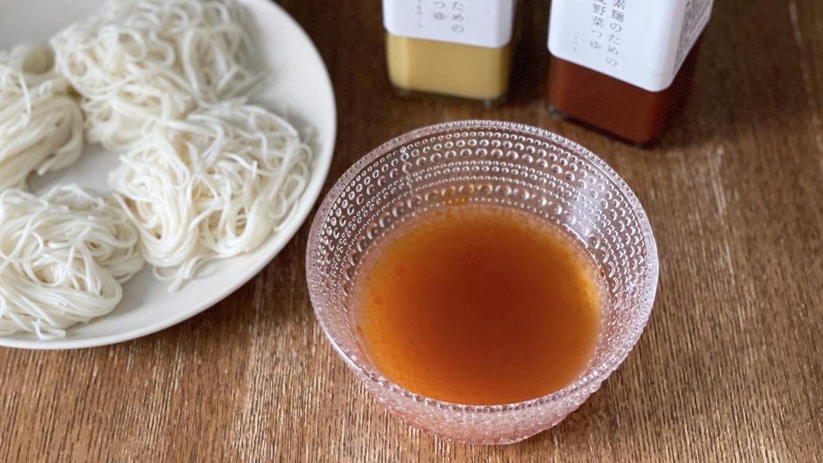 中川政七商店「素麺のための夏野菜つゆ」