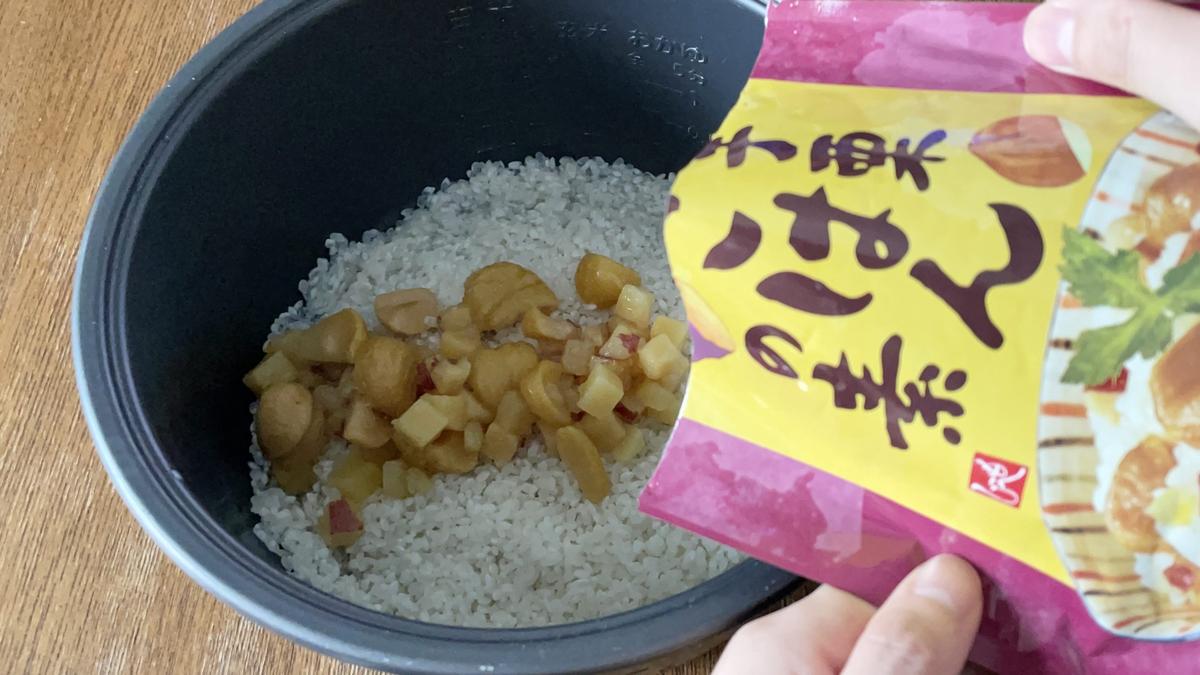 もへじ「芋栗ごはんの素 170g」