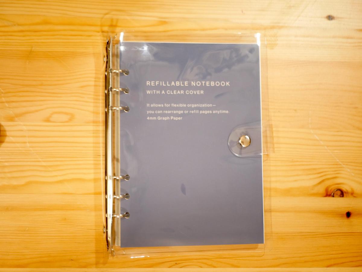 スタンダードプロダクツ「6穴リングノート A5 」