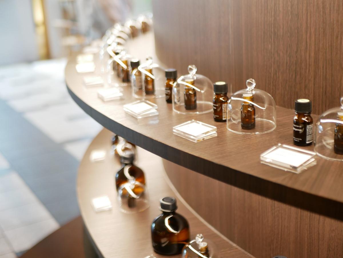 無印良品「暮らしと香りのスイッチ展」展示