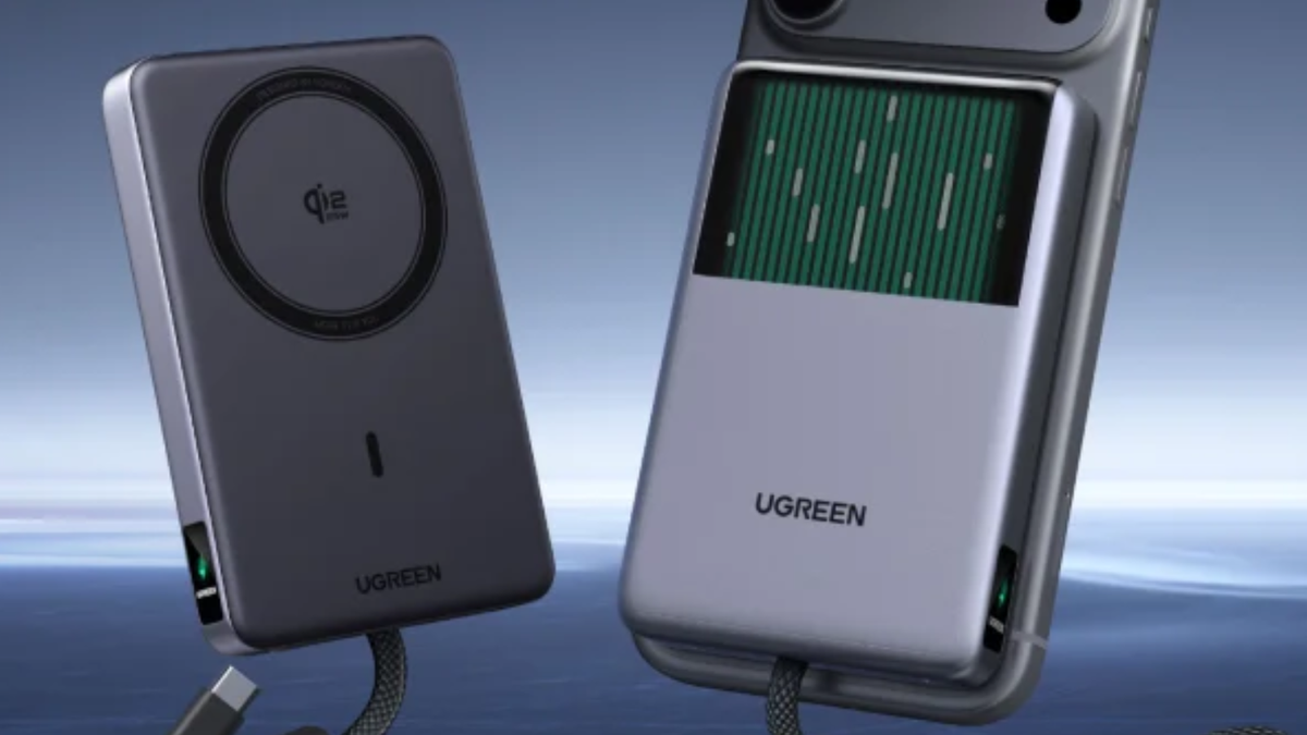 UGREEN MagFlow Pro 10000mAh マグネット式モバイルバッテリー 25W